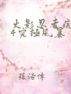 火影忍者疾风传4究极风暴