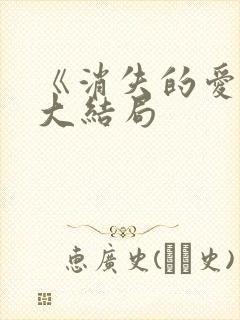 《消失的爱人》大结局