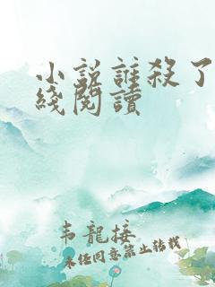 小说谁杀了她在线阅读