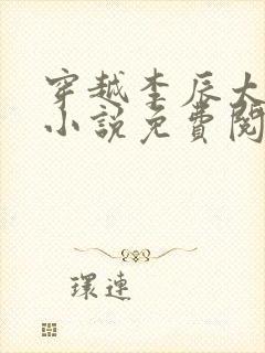 穿越李辰太子的小说免费阅读全文