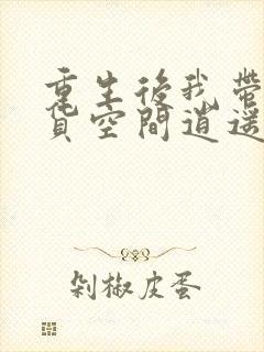 重生后我带着囤货空间逍遥末世