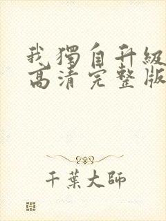 我独自升级动漫高清完整版