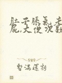 肚子胀气老是放屁,大便次数多