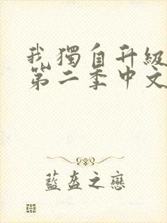 我独自升级动漫第二季中文版