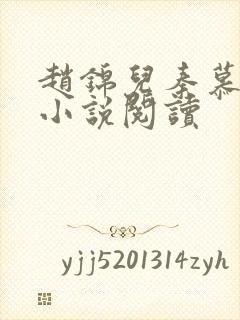 赵锦儿秦慕修 小说阅读