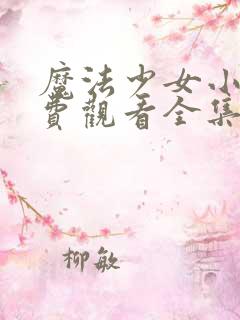 魔法少女小英免费观看全集动漫