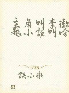 主角叫李彻的穿越小说叫啥名