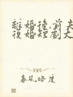 离婚后,前夫求复婚短剧大结局