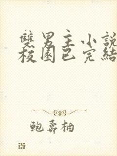 双男主小说推荐校园已完结