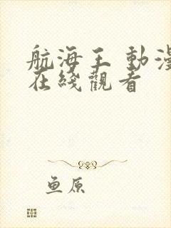 航海王 动漫 在线观看