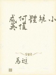 成何体统小说七英俊