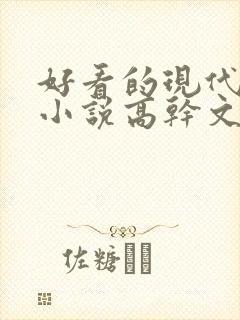 好看的现代言情小说高干文