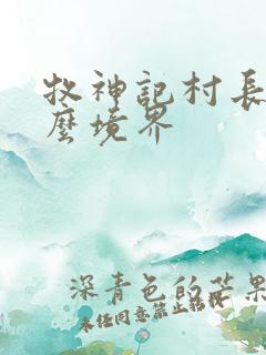 牧神记村长是什么境界