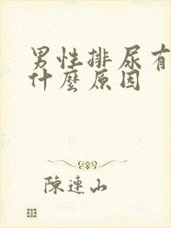 男性排尿有血是什么原因