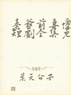 秦爷前妻傻又飒短剧全集免费观看