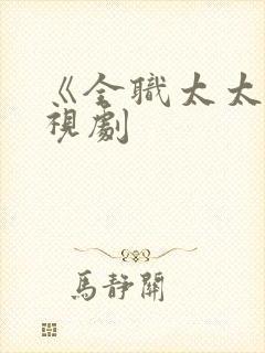 《全职太太》电视剧