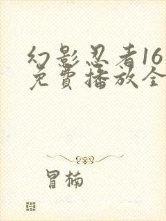 幻影忍者16季免费播放全集