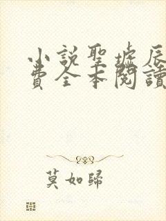 小说圣墟辰东免费全本阅读