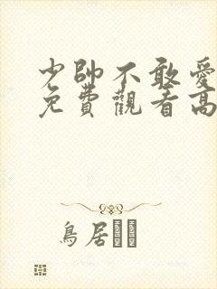 少帅不敢爱短剧免费观看高清