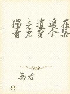 独步逍遥在线观看免费全集