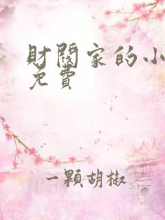 财阀家的小儿子免费