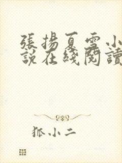 张扬夏雪小蔓小说在线阅读