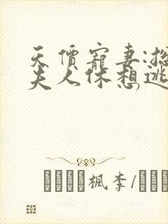 天价宠妻:总裁夫人休想逃