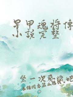 星甲魂将传原著小说完整