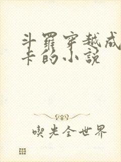 斗罗穿越成奥斯卡的小说