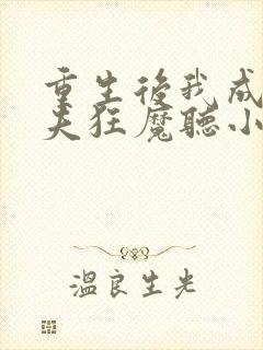 重生后我成了护夫狂魔听小说