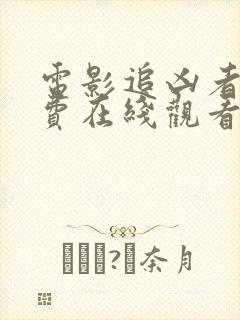 电影追凶者也免费在线观看