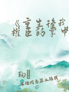 《重生后我成了权臣的掌中娇》