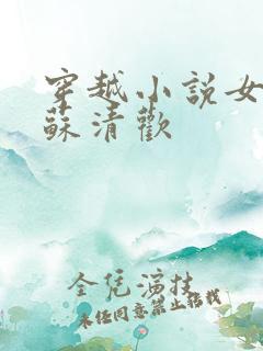 穿越小说女主叫苏清欢