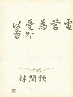 以爱为营电视剧番外