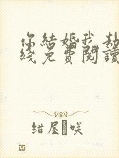 你结婚我劫婚在线免费阅读