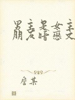 男主是女主哥的朋友暗恋文