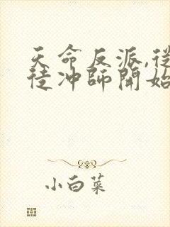 天命反派,从逆徒冲师开始小说排行榜