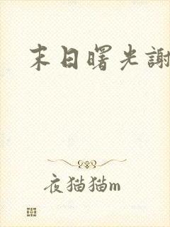 末日曙光谢枫桦