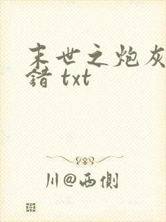 末世之炮灰也不错 txt