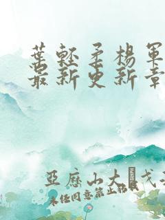 叶轻柔杨军小说最新更新章节免费阅读