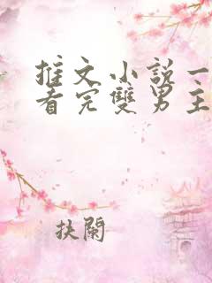 推文小说一口气看完双男主