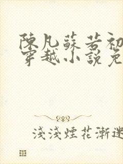 陈凡苏若初主角穿越小说免费阅读