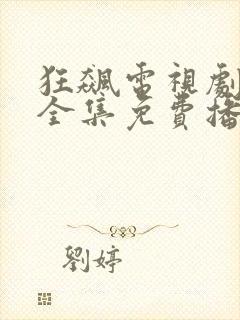 狂飙电视剧狂飙全集免费播放