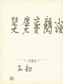 楚尘宋颜小说全文免费阅读