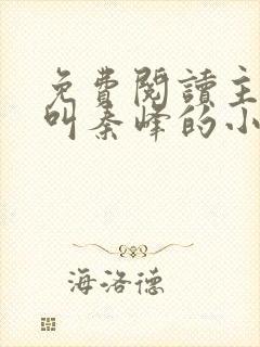 免费阅读主人公叫秦峰的小说