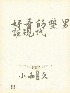 好看的双男主小说现代