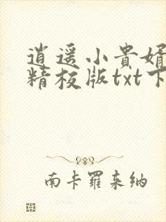 逍遥小贵婿完本精校版txt下载