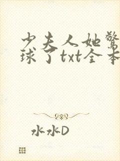 少夫人她惊艳全球了txt全本下载