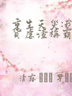 重生天灾:我囤货虐渣称霸末世 轻似梦