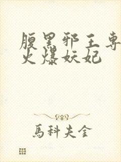 腹黑邪王专宠妻火爆妖妃